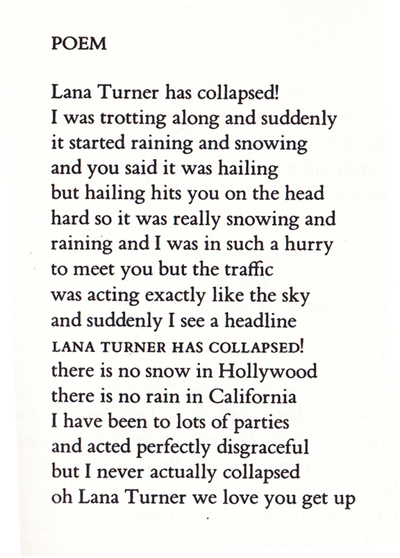 Lana Turner Has Collapsed!